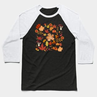 Autumn leaves Baseball T-Shirt